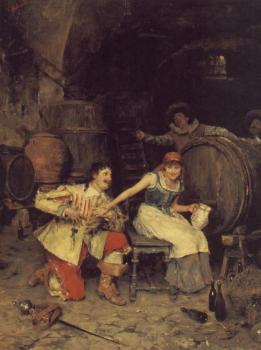 Federico Andreotti : Flirtation in the Wine Cellar